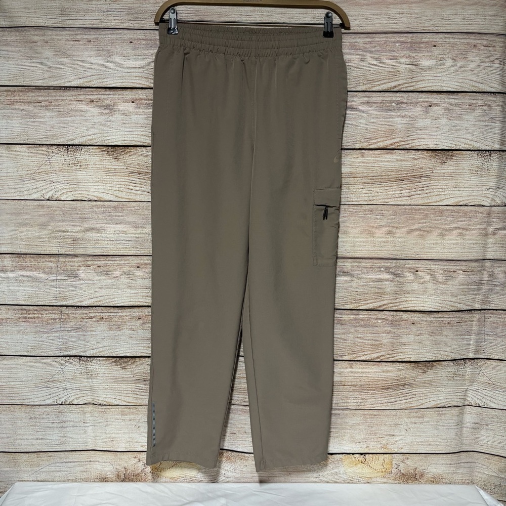 ASICS Men’s Cargo Jogger Pants Tan Athletic Training Pants Size M